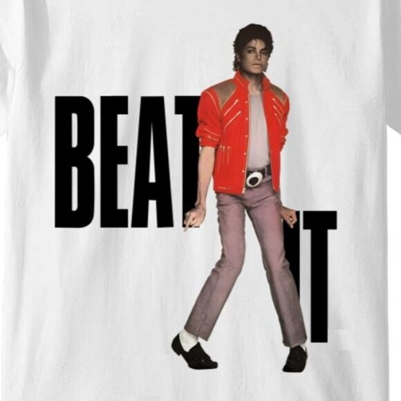 Michael Jackson Beat It 1984 Pop Music Fan Graphic Retro King Of Pop T-Shirt159 - Picture 2 of 5